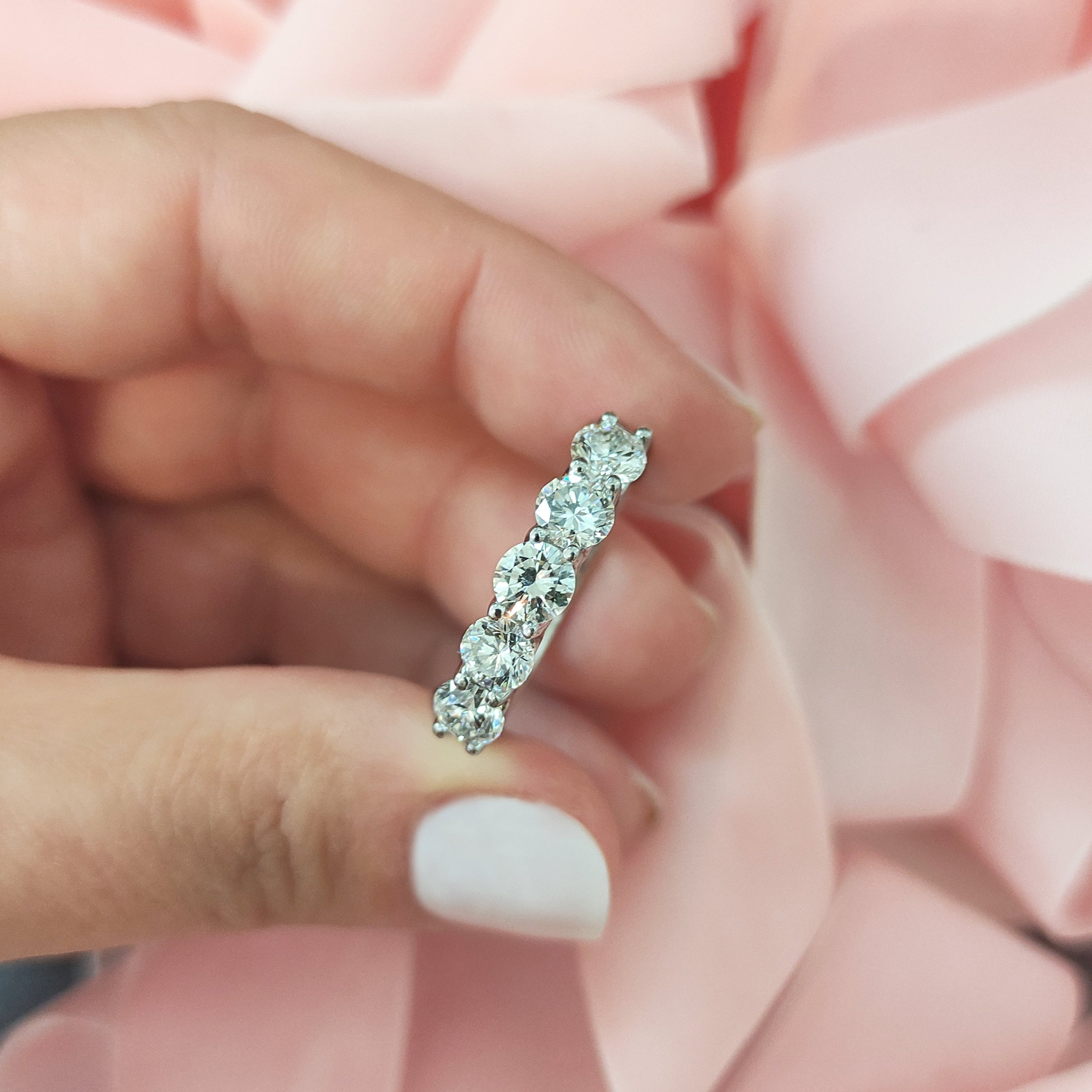 2CT diamond eternity ring