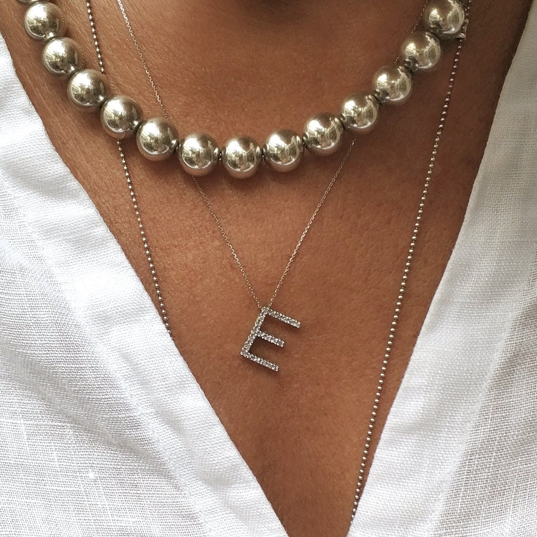 Diamond Initial Charm