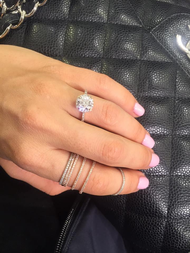 Diamond eternity band