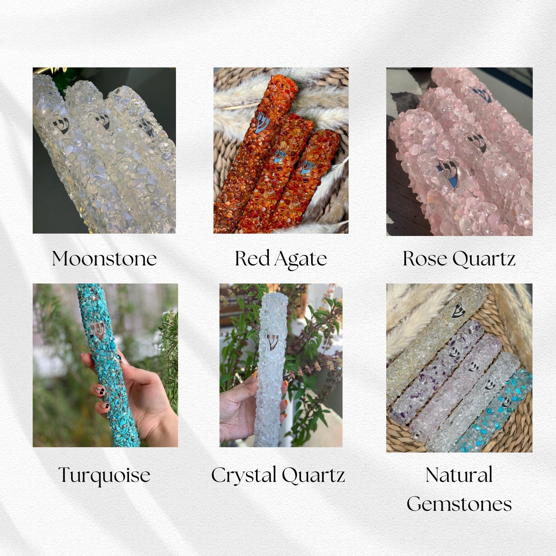 a bunch of different types of decorative items